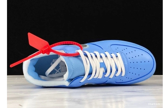Blue Air Nike Off-White  1 Low CI1173-400 University Force MCA 0820